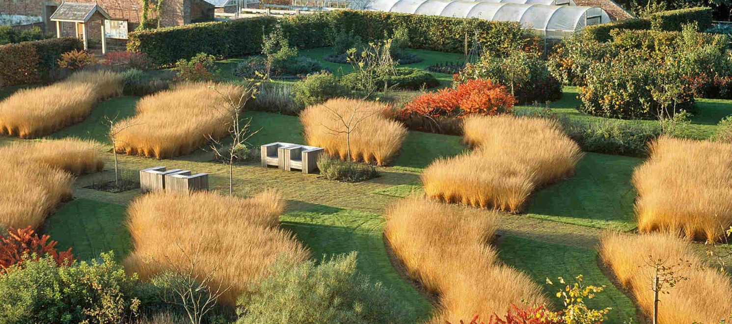 Den murede have (Walled Garden) ved Scampston Hall