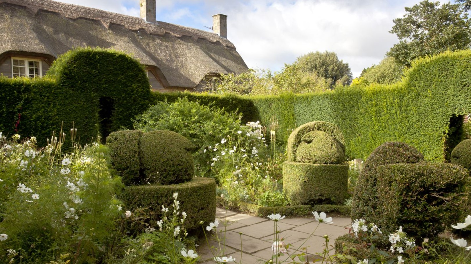 Den hvide have (White Garden) i Hidcote