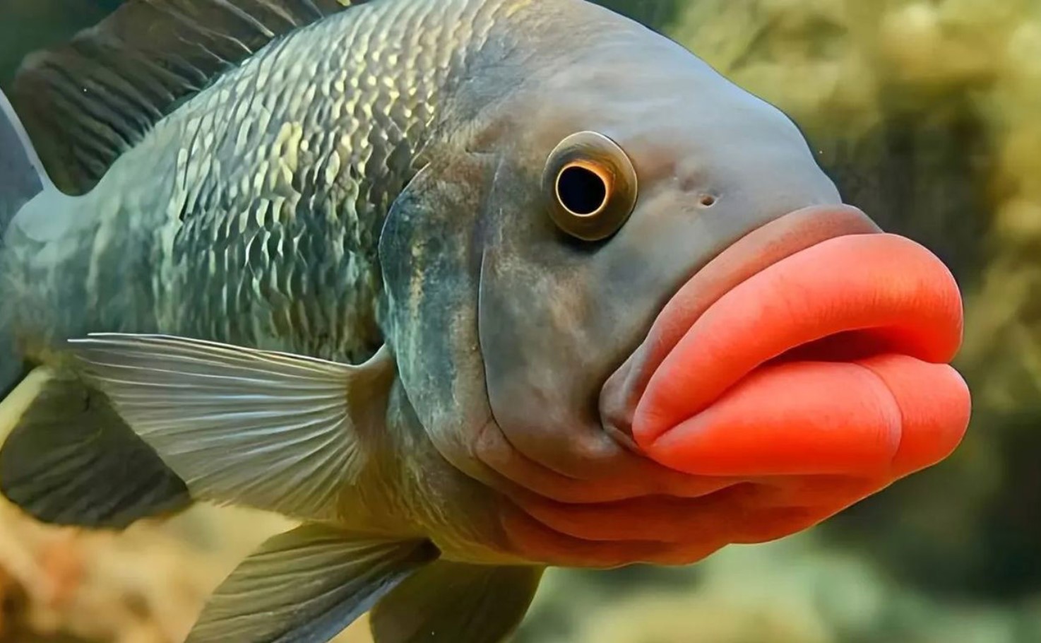 Forskere har fundet fisk med enorme læber og afsløret hemmeligheden bag denne anomali