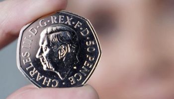 50 pence med laks: sjælden mønt tiltrækker samlernes opmærksomhed