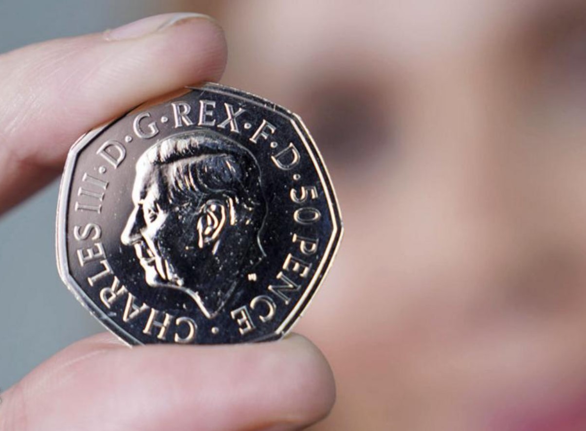 50 pence med laks: sjælden mønt tiltrækker samlernes opmærksomhed