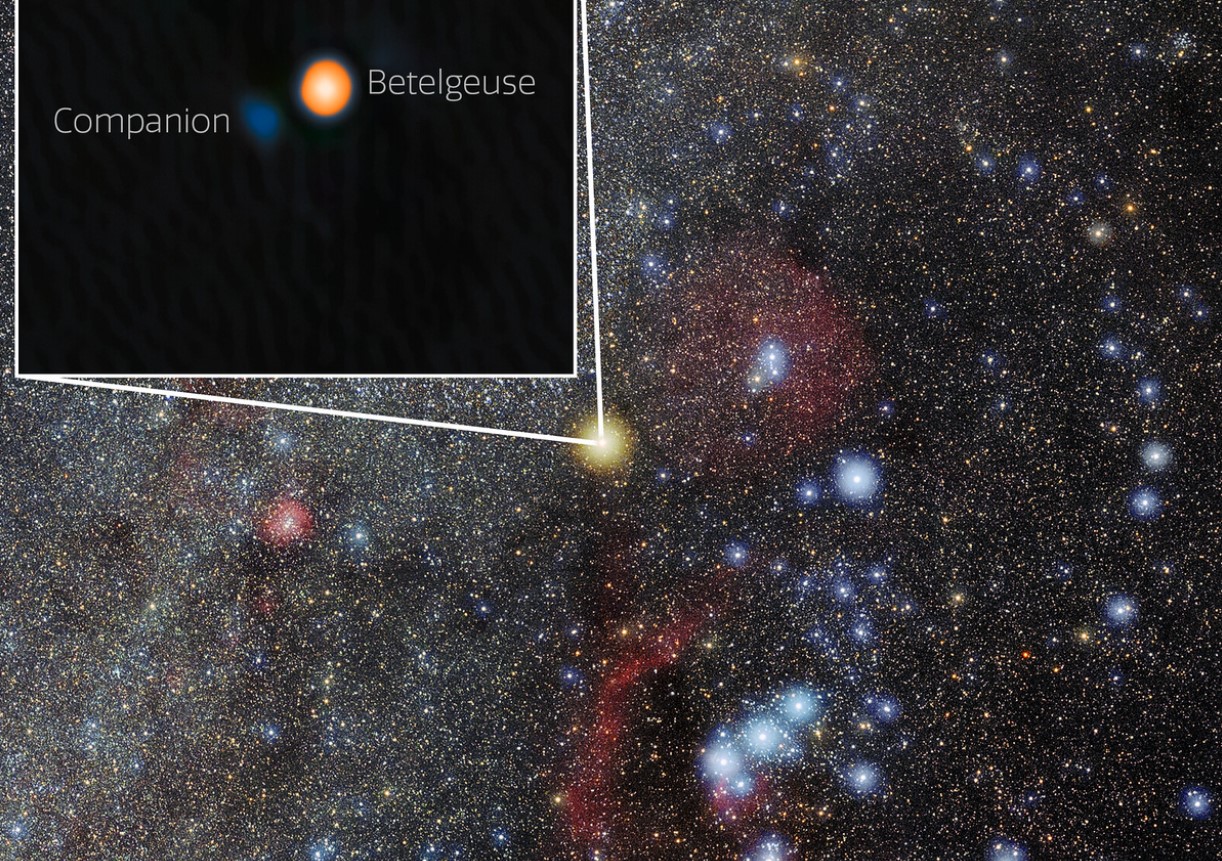 Astronomer deler det bedste bevis nogensinde på, at Betelgeuse har en hemmelig ledsagerstjerne – og de har givet den kælenavnet 'hendes armbånd'