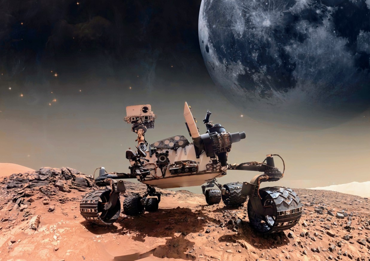 'Curiosity' knækkede en sten på Mars og fandt en kæmpe overraskelse
