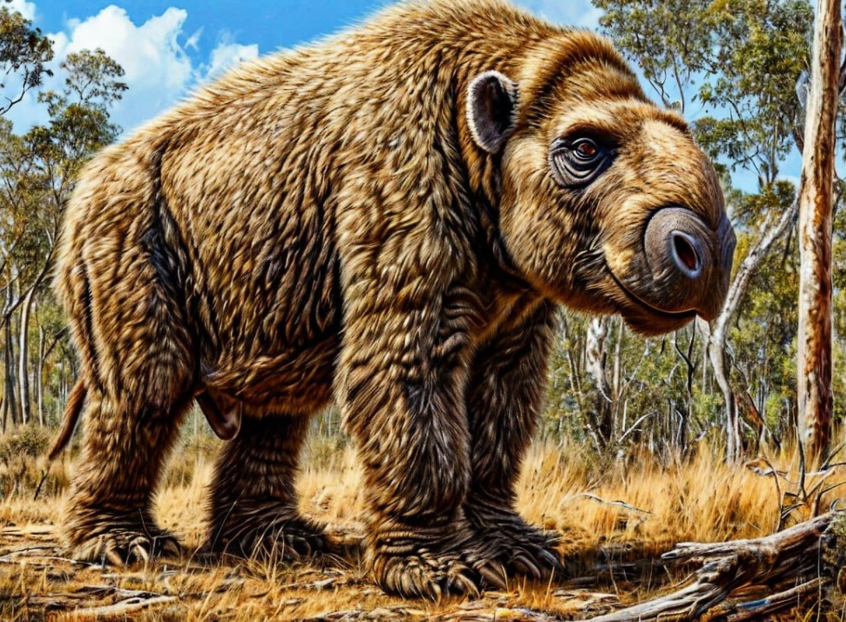 Diprotodon optatum: Jordens største pungdyr