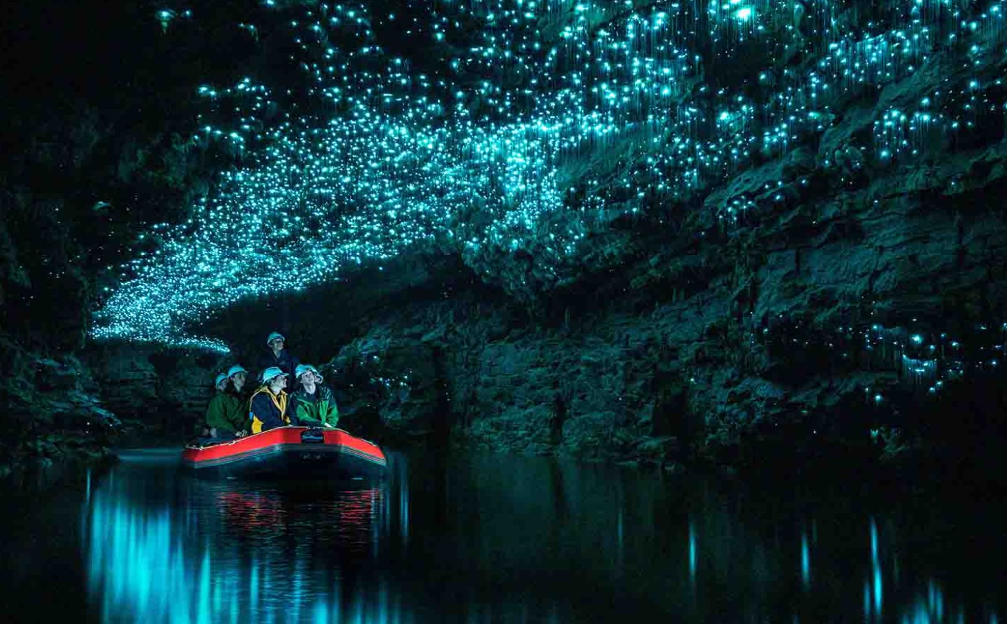 'Jeg håber, at himlen er halvt så sjov': på jagt efter glødende orme i New Zealands Waitomo-grotter