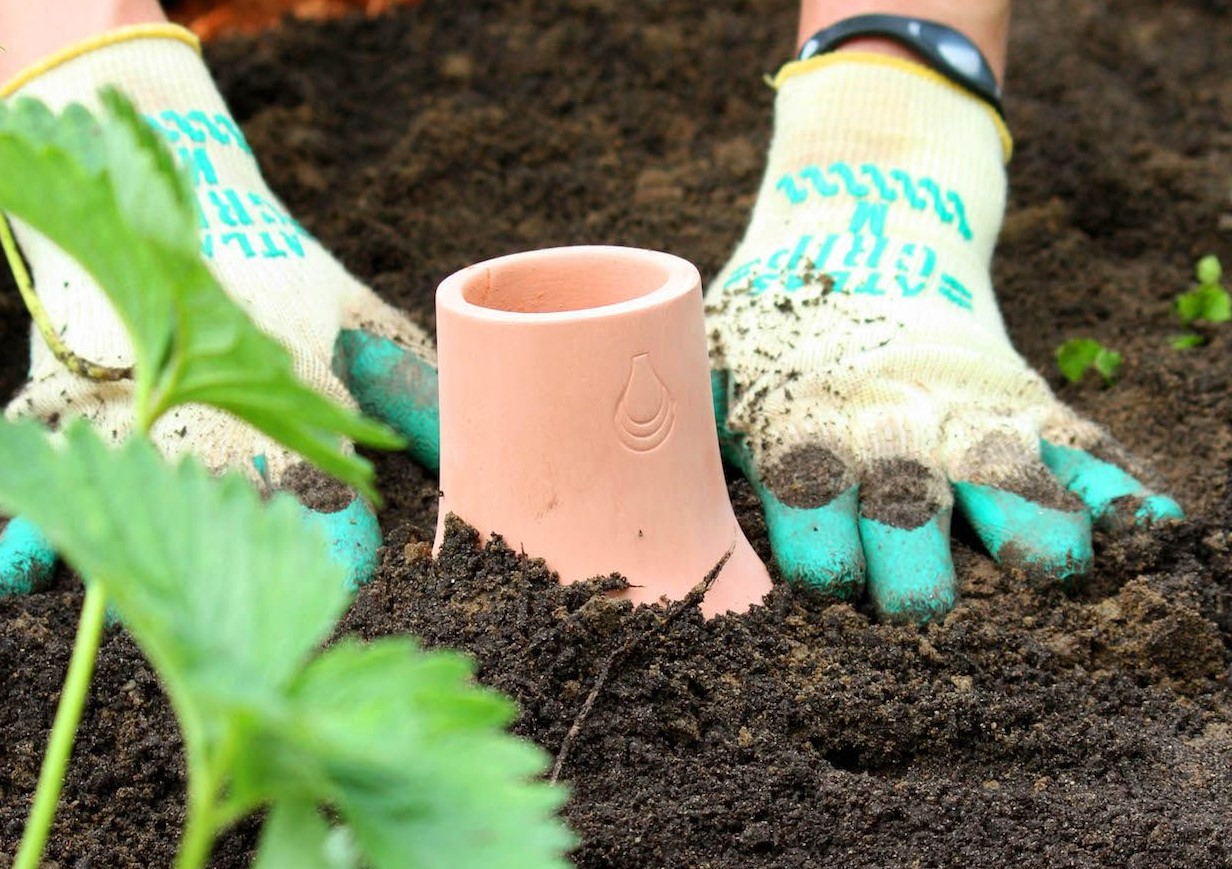 Hvis du altid glemmer at vande dine planter, kan denne potte gøre det for dig