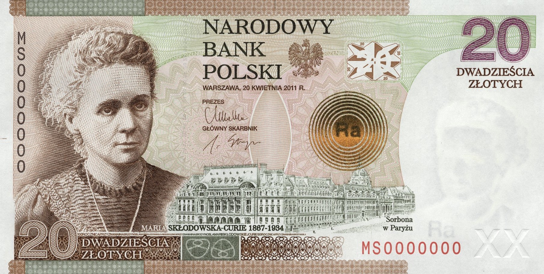 Nyt design af 20-euro-sedlen skaber splid mellem Polen og Frankrig