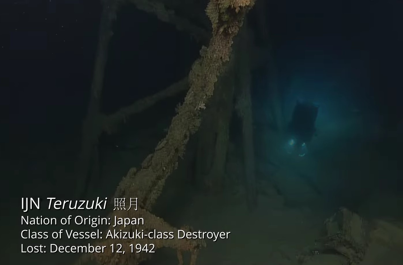 'Spøgelsesskib': forskere har fundet en destroyer, der sank under Anden Verdenskrig