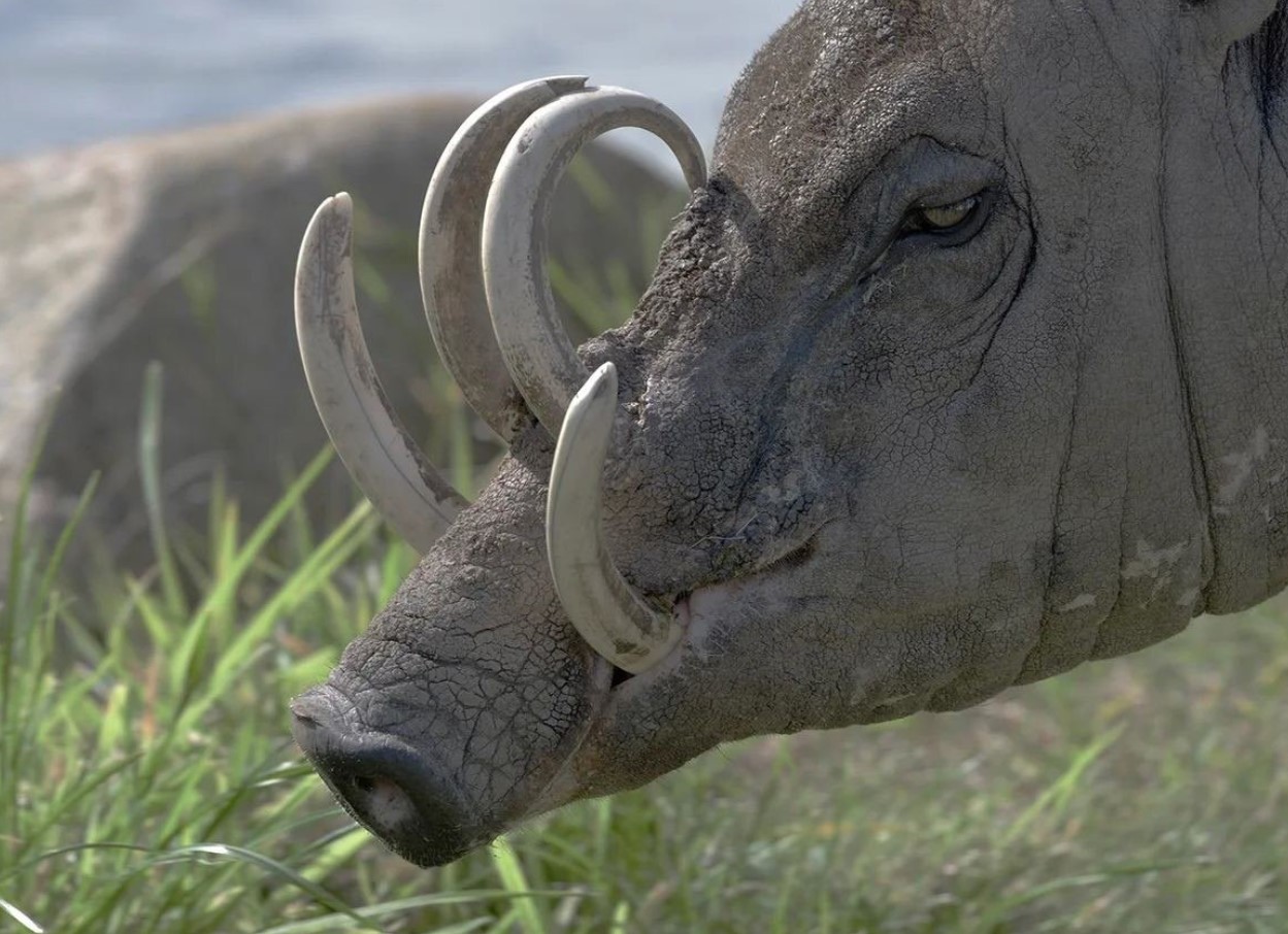 Svin med tænder, der stikker ud af panden: hvorfor har babirusa så store hjørnetænder?