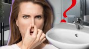 Et stykke papir og et glas vand: et genialt trick til at forhindre lugt fra håndvasken før en ferie