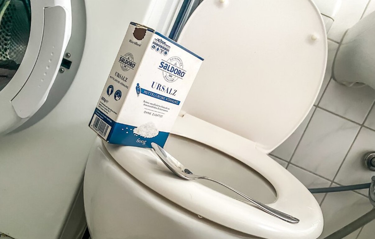 Eksperter har fortalt os, hvorfor man skal hælde et glas salt i toilettet: hvordan dette trick kan spare tid
