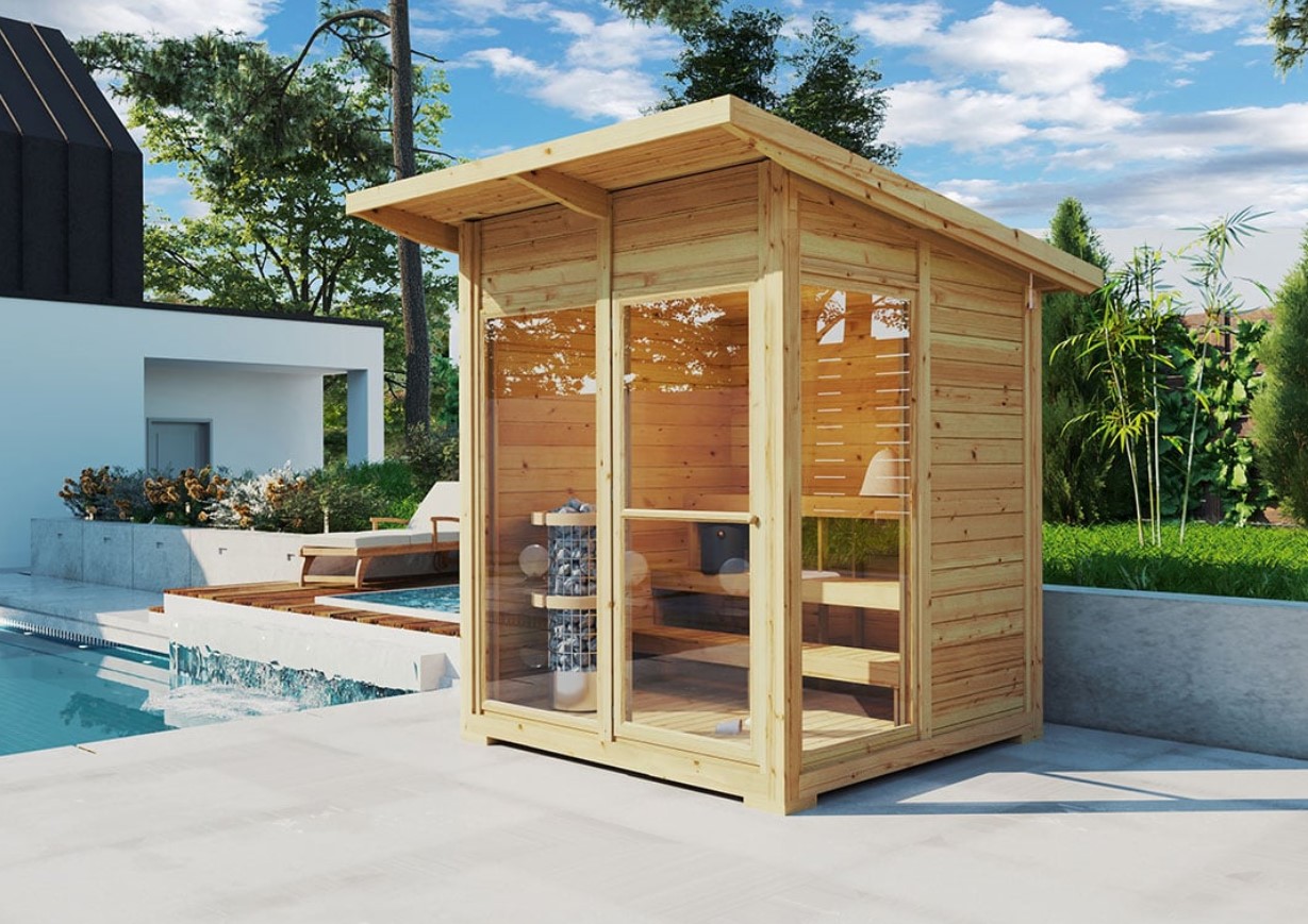 Have-wellness: en oase af ro med have-sauna og koldt bad