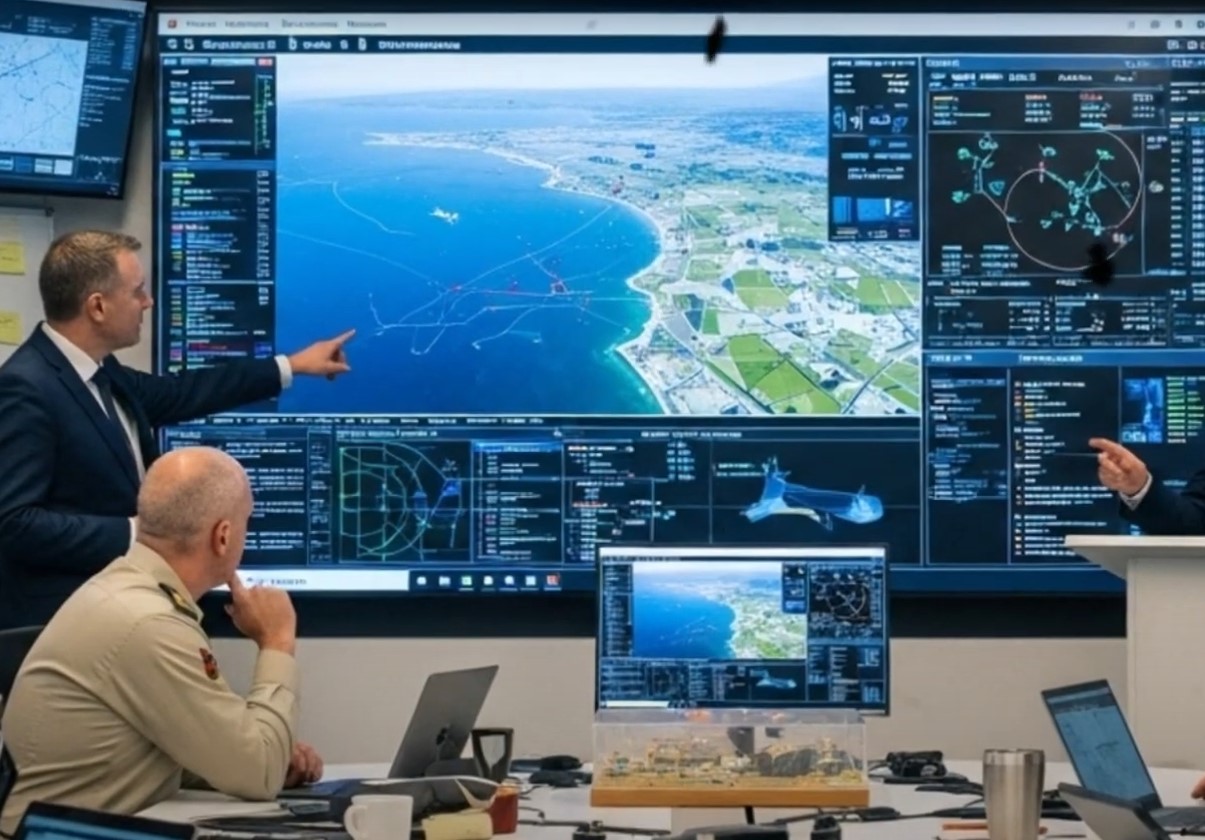 Nye droner blev i går aftes set ved militære faciliteter i Danmark