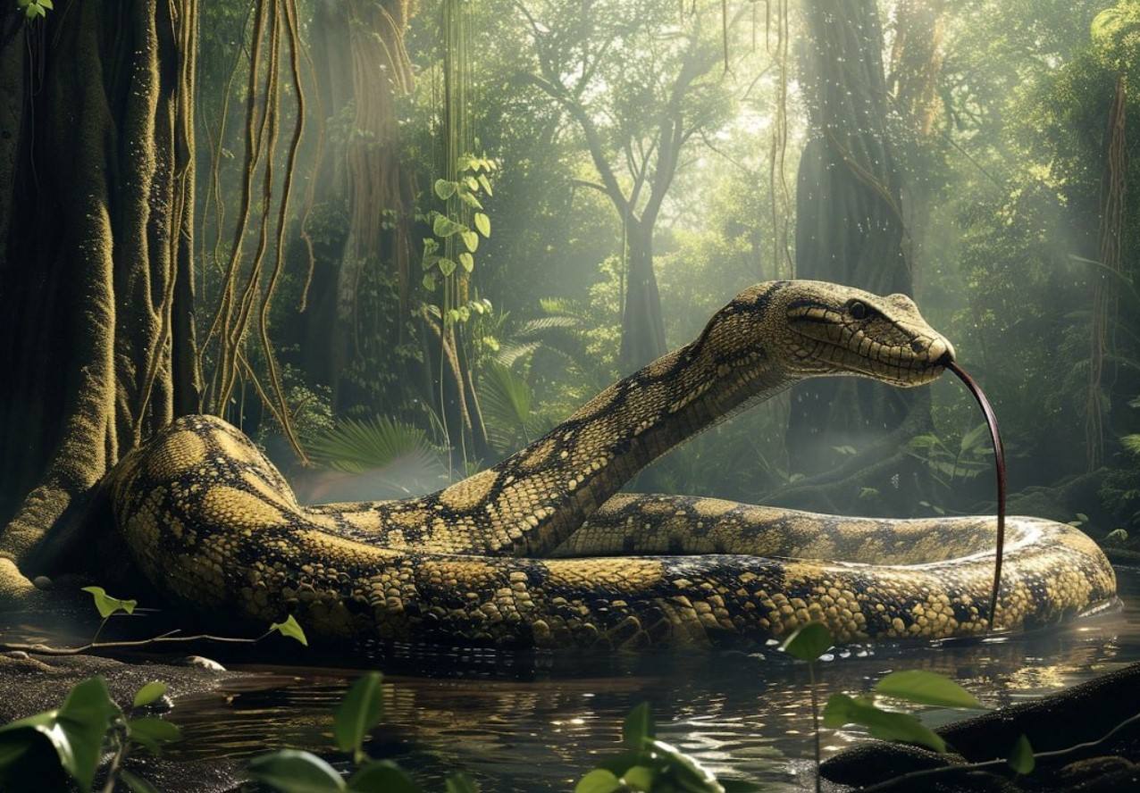 Forskere har fundet den slange, der gjorde Shiva blå. Titanoboa er ikke længere den største