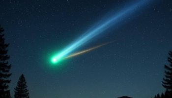 Kometen Lemmon kan ses i Storbritannien efter sin nærmeste tilnærmelse til Jorden i 1.300 år