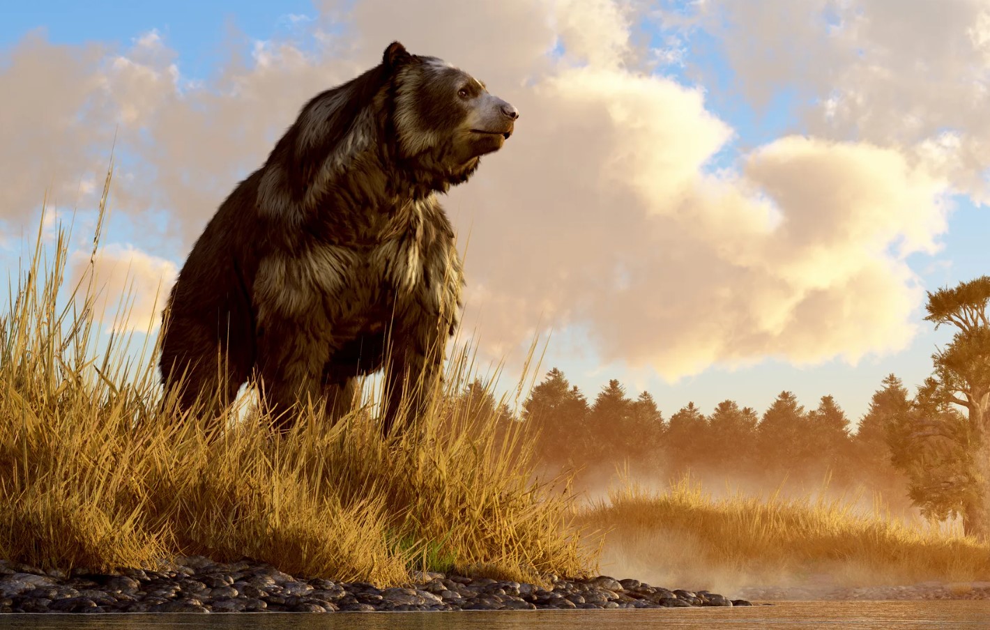 Bjørnen, der terroriserede... sabeltandede tigre